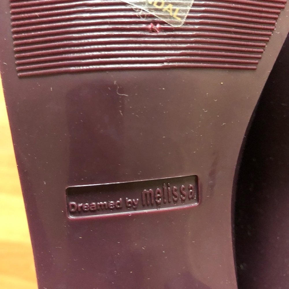 NEW! Mel by Melissa ankle rain boot size 7 - Picture 7 of 7